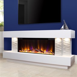 Celsi Electriflame VR Gemma Illumia 1000 Electric Fireplace Suite