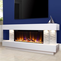 Celsi Electriflame VR Toronto 1000 Illumia Electric Fireplace Suite