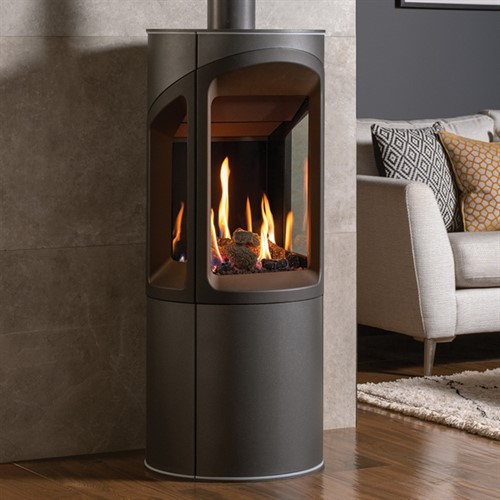 Onyx Liv 3 Gas Stove - Conventional Flue