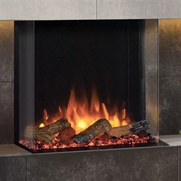 Gazco eReflex 55RW Inset 1-2-3 Sided Electric Fire