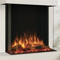 Gazco eReflex 75RW Inset 1-2-3 Sided Electric Fire