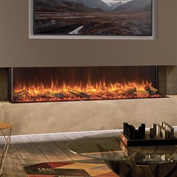 Gazco eReflex 195RW Inset 1-2-3 Sided Electric Fire