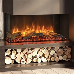 Gazco eReflex 85RW Inset 1-2-3 Sided Electric Fire