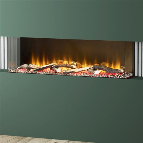 FLARE Invision 1000 1-2-3 Sided Electric Fire