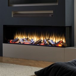 Charlton & Jenrick i1500e Deep 1-2-3 Sided Electric Fire