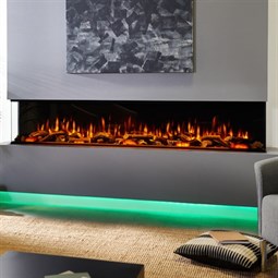 Charlton & Jenrick i2200e Deep 1-2-3 Sided Electric Fire