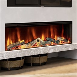 Celsi Electriflame VR Commodus S-1000 1-2-3 Sided Electric Fire