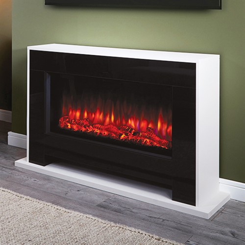 Suncrest Nebraska Electric Fireplace Suite