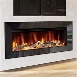 Celsi Electriflame VR Commodus S-1000 with Black Nickel Fascia Electric Fire