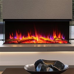 BlazeBright Oxford Deep Lux 1100 1-2-3 Sided Electric Fire