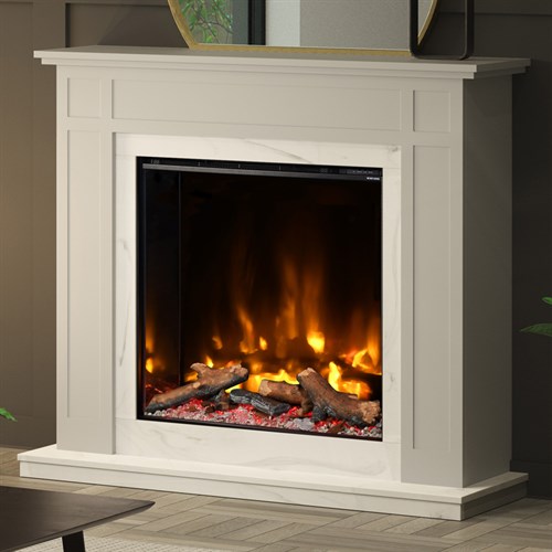 Elgin & Hall Pryzm Olora Electric Fireplace Suite