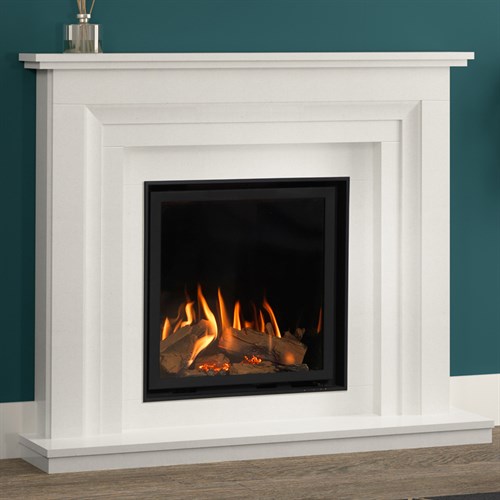 Elgin & Hall Hartley 600CF Marble Gas Fireplace Suite