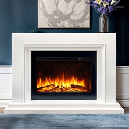 Celsi DLX Navarro Electric Fireplace Suite