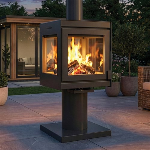 Firebloom Fresco Plus Outdoor Wood Burning Stove