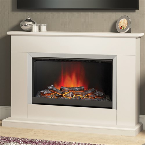 FLARE Collection by Be Modern Hansford Electric Fireplace Suite