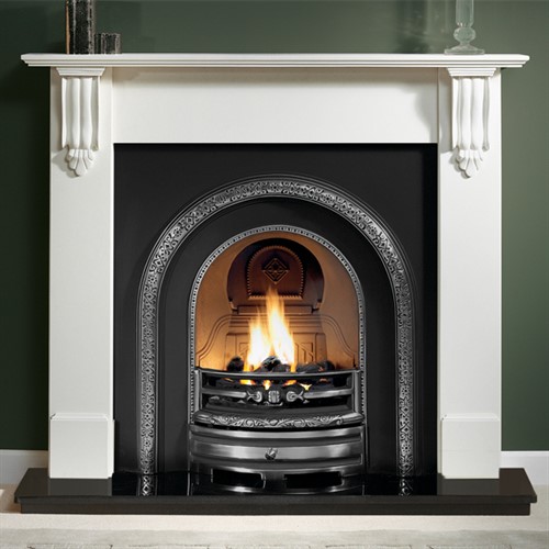 Gallery Richmond Limestone or Cararra Marble Fireplace