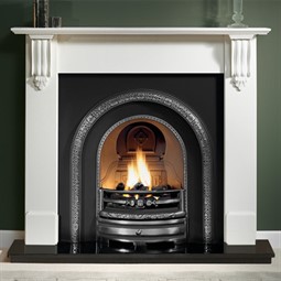 Gallery Richmond Limestone or Cararra Marble Fireplace