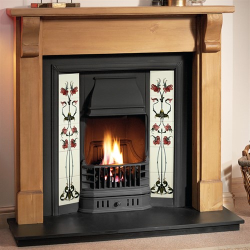 Gallery Bedford Wooden Fireplace (Prince)