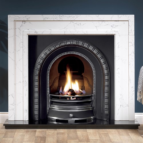 Gallery Brooksby Calcara Marble Fireplace