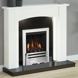 FLARE Somerton Marble Fireplace Suite