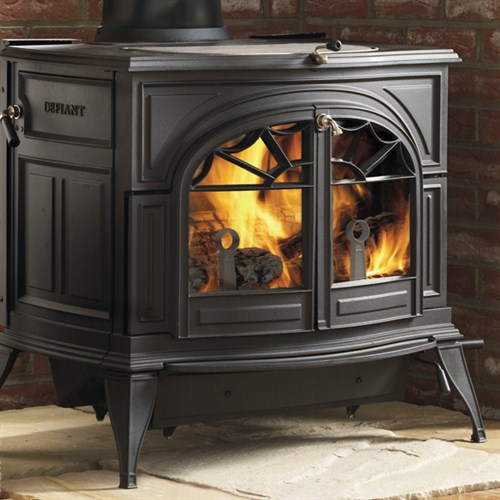 Vermont Castings Defiant Two-in-One Wood Burning Stove