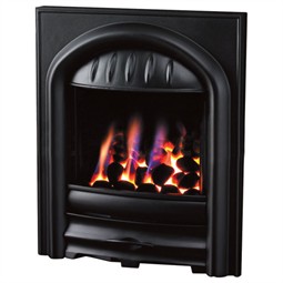 Pureglow Chloe Gas Fire - Pure Black