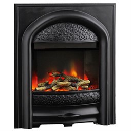 Pureglow Juliet Illusion Electric Fire - Pure Black