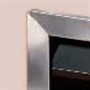 Gazco Box Profil 2 Brushed Steel Effect