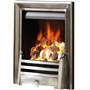 Charlotte Full Depth Gas Fire - Pebble