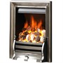 Sienna Full Depth Gas Fire - Pebble