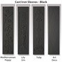 Cast Iron Sleeves - Black	