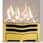 Gazco Wave Polished Brass Effect