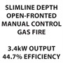 Efficiency Plus Slimline Open-Fronted - Manual