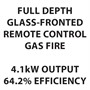 Efficiency Plus Glass-Fronted - Remote