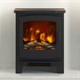 No Back Panel Cut-Out  - Just Cable Hole (For Freestanding Electric Fires & Stoves)