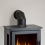 Small Angled Flue Pipe Kit