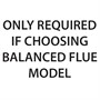 Balanced Flue Kit - Vertical