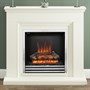 Soft White with Chrome Fire