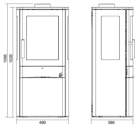 ACR NEO 3C Stove Sizes