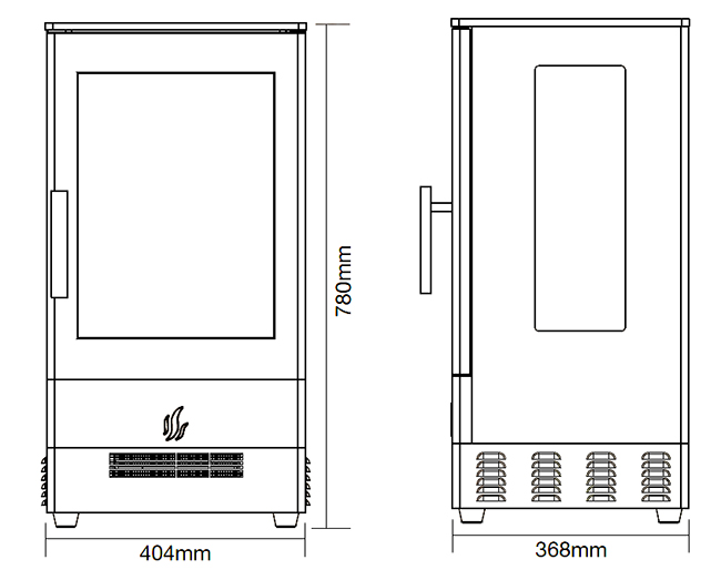 ACR Trinity ELectric Stove Sizes