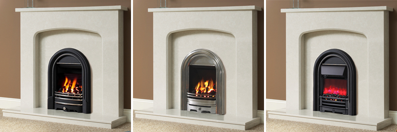 Tasmin Fireplace Deal Fire Options