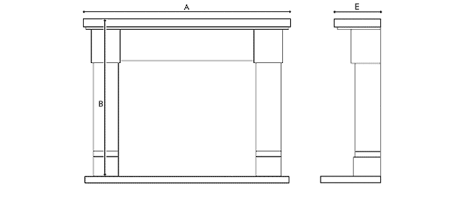 Be Modern Fireplace Dimensions