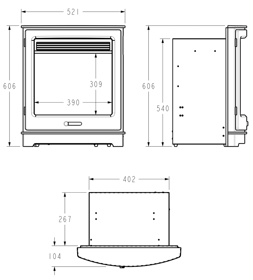 Celsi DLX Adonis Fire Sizes