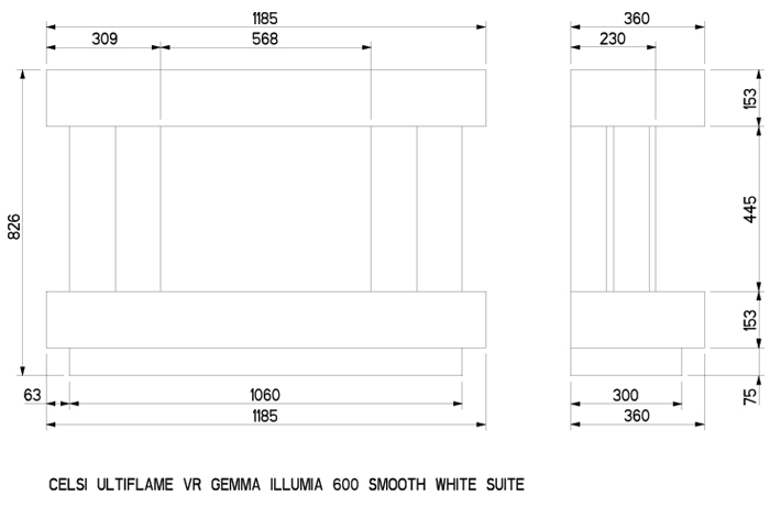 Celsi Toronto 600 Suite Sizes