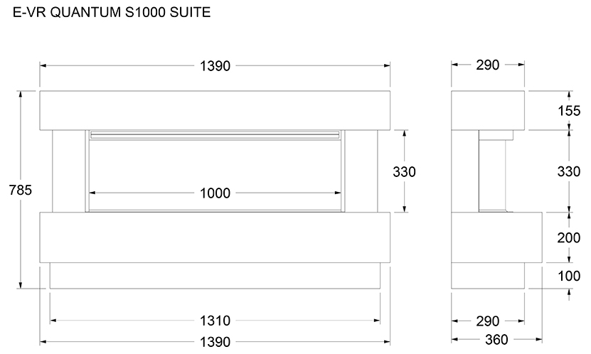 Celis Quantum S1000 Suite Sizes