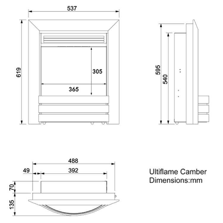 Celsi Ultiflame VR Camber Sizes