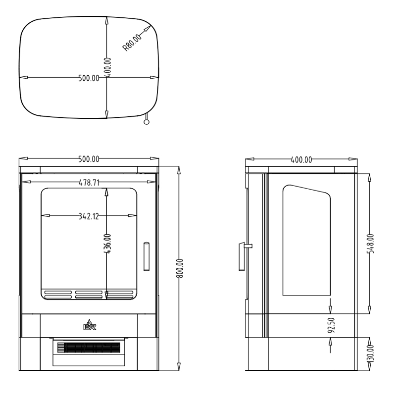 Celsi Electristove VR Spectre Sizes