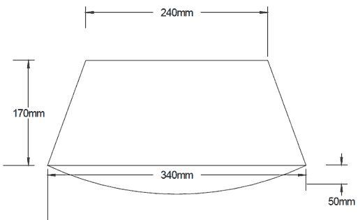 Crystal Fires Jewel Inset Gas Fire Tray Dimensions