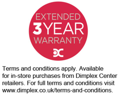 Dimplex Centre 3 Year Extended Warranty