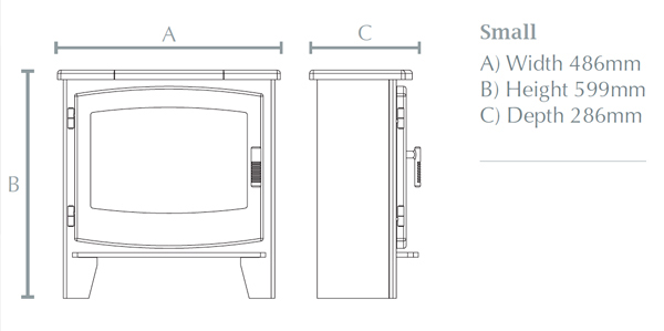 Beacon Small Electric Stove Sizes